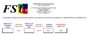 calculateur gipa
