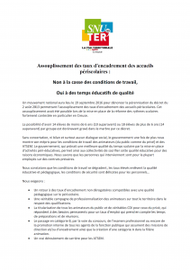 assouplissement pétition image