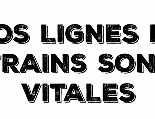 Nos lignes de train sont vitales – campagne AES