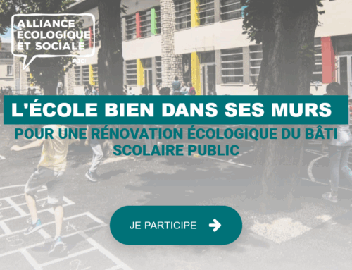 L’ÉCOLE BIEN DANS SES MURS  : Enquête Pour Une Rénovation Écologique du Bâti Scolaire Public