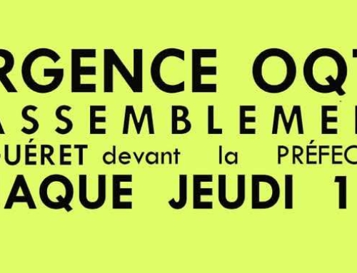 URGENCE OQTF pour une famille guérétoise, la lutte continue !