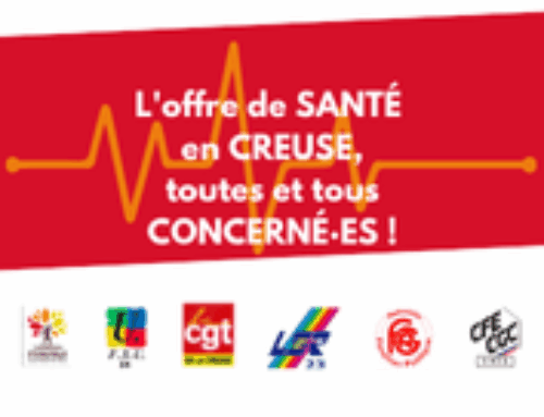 Colloque santé en Creuse le 22 novembre